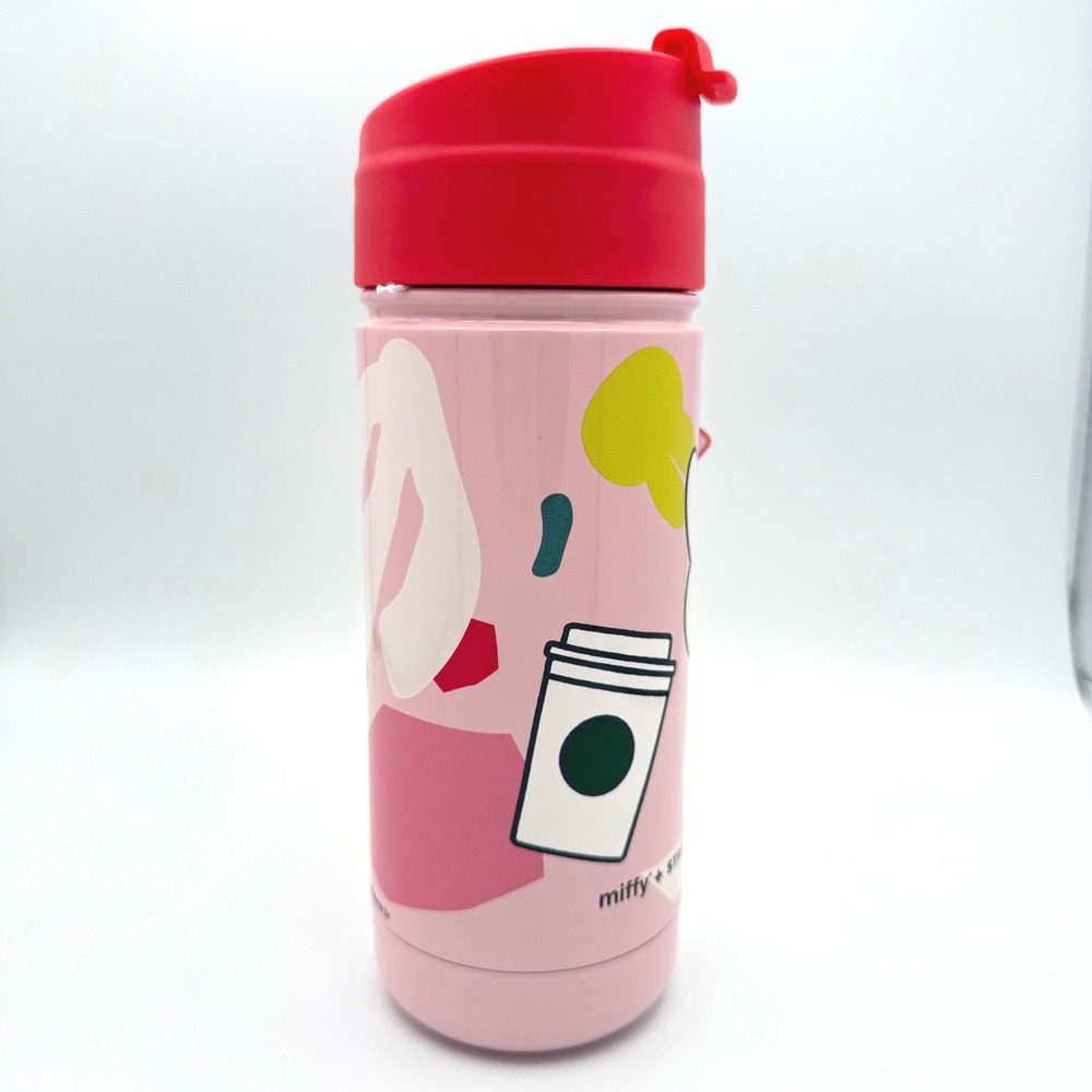 Starbucks Miffy Tumbler Unisex OS Pink NEW Stainless Steel Insulated Bottle - Picture 5 of 6
